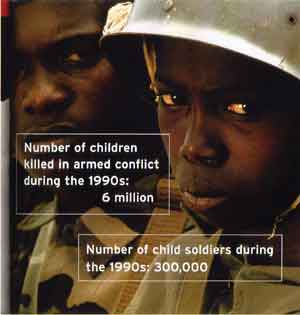 soldier children and death tolls photo
